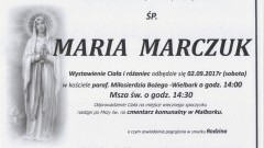 Zmarła Maria Marczuk. Żyła 91 lat