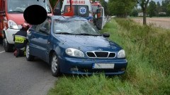 Rybina: 25 letnia kobieta straciła panowanie nad samochodem. - 04.09.2017
