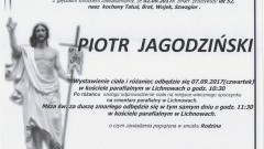 Zmarł Piotr Jagodziński. Żył 52 lat.