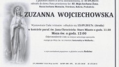 Zmarła Zuzanna Wojciechowska. Żyła 82 lat.