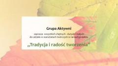 Sztutowo : Lubisz kreatywnie spędzać czas? Trwają zapisy na warsztaty twórcze w Świetlicy Środowiskowej - 30.09.2017
