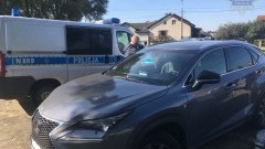 Skradziony niemiecki Lexus warty 240 tys zł zatrzymany w Lęborku! - 03.10.2017