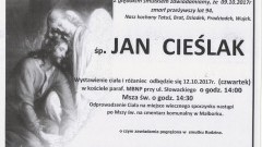 Zmarł Jan Cieślak. Żył 94 lat.