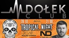 Tropical Night: Halloween ● NeeVald /Cesar /Maleo Conga ● 28/10 - Club Dołek zaprasza!