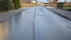 Zakończenie remontu części ulicy Żeromskiego w Nowym Dworze Gdańskim - 22.12.2017
