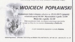 Zmarł Wojciech Popławski. Żył 84 lat.