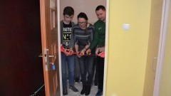 Gmina Nowy Dwór Gdański : Oddano do użytku szatnię w Szkole Podstawowej w Lubieszewie - 26.02.2018