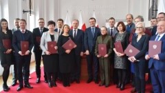 Wójt Gminy Stegny Ewa Dąbska odebrała promesę umowy w ramach programu "Maluch+ 2018" - 26.02.2018
