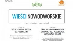 Zapraszamy do lektury najnowszego wydania "Wieści Nowodworskich"