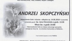 Zmarł Andrzej Skopczyński. Żył 62 lata.