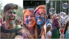 To było prawdziwe szaleństwo. Festiwal Kolorów i Baniek Mydlanych – zobacz wideo