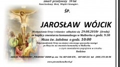 Zmarł Jarosław Wójcik. Żył 59 lat.