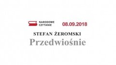 Narodowe Czytanie „Przedwiośnia” Stefana Żeromskiego w Stegnie