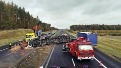 Śmiertelny wypadek na autostradzie A1 - na odcinku pomiędzy Gdańskiem, a Tczewem.