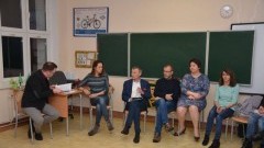 Spotkanie z rodzicami oraz pracownikami Szkoły Podstawowej w Lubieszewie