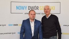 Hartmut Suray, miłośnik Żuław odwiedził Gminę Nowy Dwór Gdański