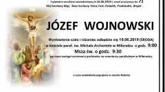 Zmarł Józef Wojnowski. Żył 71 lat.