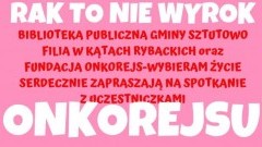 Kąty Rybackie: Spotkanie z uczestniczkami Onkorejsu