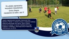 Bezpłatne zajęcia rekreacyjno-sportowe na stadionie w Stegnie