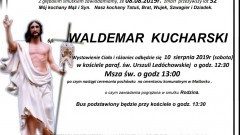 Zmarł Waldemar Kucharski. Żył 52 lata.