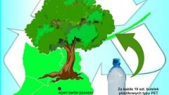 Nowy Dwór Gdański: Akcja „Chronić środowisko - wysiłek niewielki dostaniesz drzewko przynosząc butelki"