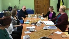Spotkanie sieci współpracy i samokształcenia doradców zawodowych powiatu nowodworskiego.
