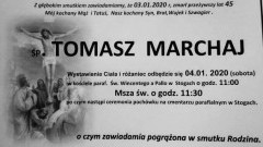 Zmarł Tomasz Marchaj. Żył 45 lat