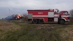 Strażacy opanowali pożar w Dębinie.