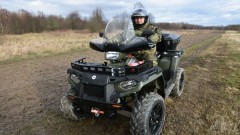 Granicę polsko - rosyjską pogranicznicy będą patrolować nowymi quadami.