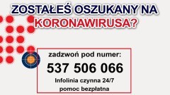 Zostałeś oszukany metodą „na koronawirusa”? W Punkcie Pomocy Osobom Pokrzywdzonym Przestępstwem uzyskasz pomoc. 