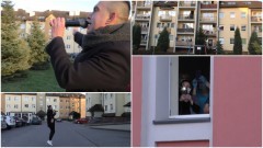 Zagrali dla medyków i mieszkańców Malborka. Akcja #BędzieDobrze w pierwszej odsłonie przy szpitalu i na Rolniczej