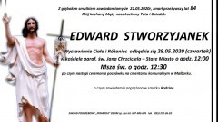 Zmarł Edward Stworzyjanek. Żył 84 lata.