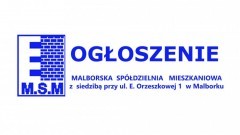 Ogłoszenie o sprzedaży lokalu użytkowego w budynku na Os. Stare Miasto 20E w Malborku