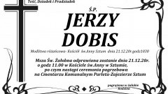 Zmarł Jerzy Dobis. Żył 85 lat.