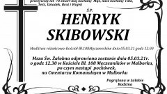 Zmarł Henryk Skibowski. Żył 70 lat.