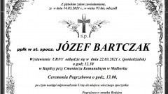 Zmarł Józef Bartczak. Żył 93 lata.