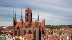 Malbork. Lokalna firma wyróżniona za renowację dachu Bazyliki Mariackiej w Gdańsku.