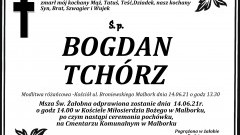 Zmarł Bogdan Tchórz.