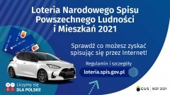 Gmina Malbork. Spisałeś się przez Internet? Sprawdź, jak zgłosić swój udział w loterii.