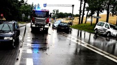DK91. W zderzeniu kilku aut, dwie osoby trafiły do szpitala.