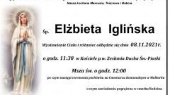 Zmarła Elżbieta Iglińska. Żyła 78 lat.