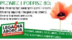 Malborska Akcja Kobieca. Wyraź swój sprzeciw – przyjdź i podpisz&#8230;