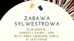 Wójt Gminy Sztutowo zaprasza na wspólna zabawę sylwestrową.