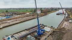 Co słychać na budowie II etapu drogi wodnej łączącej Zalew Wiślany z Zatoką Gdańską? [foto, wideo]