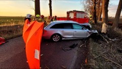 Śmiertelny wypadek między Szymankowem a Gnojewem. Nie żyje kierowca osobówki   – weekendowy raport malborskich służb mundurowych.