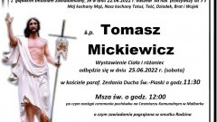 Zmarł Tomasz Mickiewicz. Żył 77 lat.