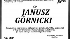 Zmarł Janusz Górnicki. Miał 60 lat.