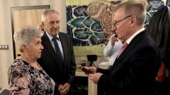 Nowy Dwór Gdański. Złote Gody państwa Haliny i Tadeusza Juś.
