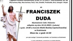 Zmarł Franciszek Duda. Miał 85 lat.