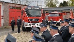 OBCHODY DNIA STRAŻAKA.NOWY WÓZ BOJOWY.70-LECIE OSP STEGNA -3.05.2015